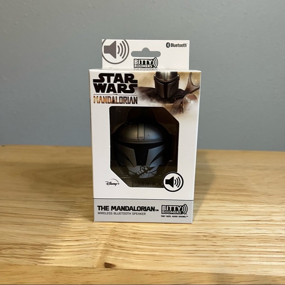 NIB Star Wars Mandalorian Bitty Boomers Disney+ Wireless Bluetooth Speaker - Picture 3 of 10
